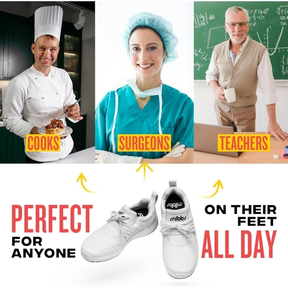 Snibbs Spacecloud - Non-slip Shoes - Work Shoes - Kitchen Shoes - Chef Shoe - Picture 5 of 7